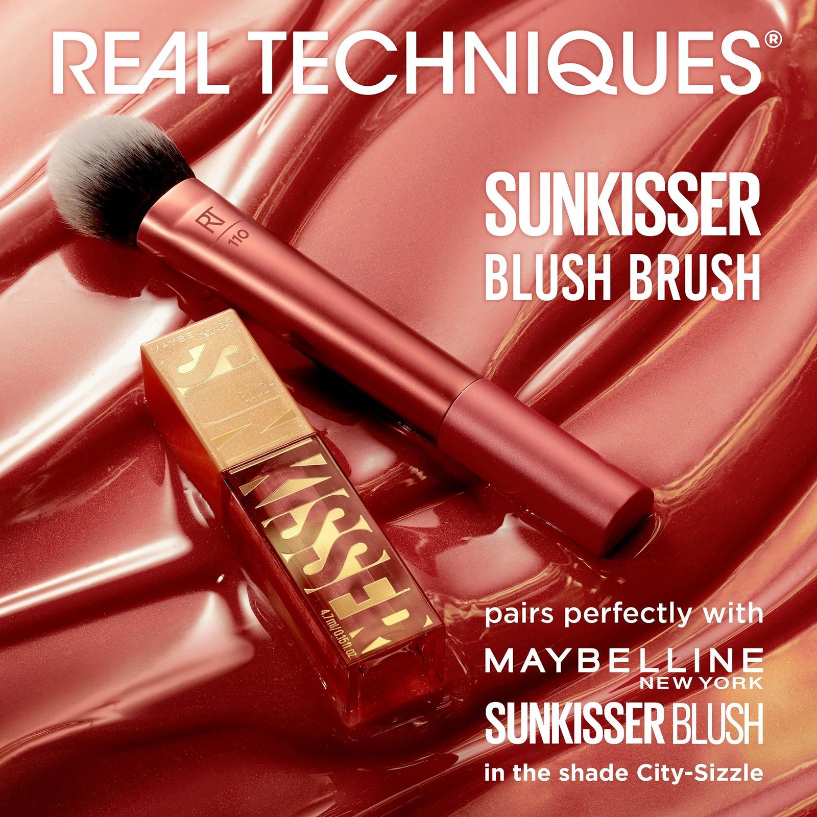 Sunkisser Blush Makeup Brush - Red