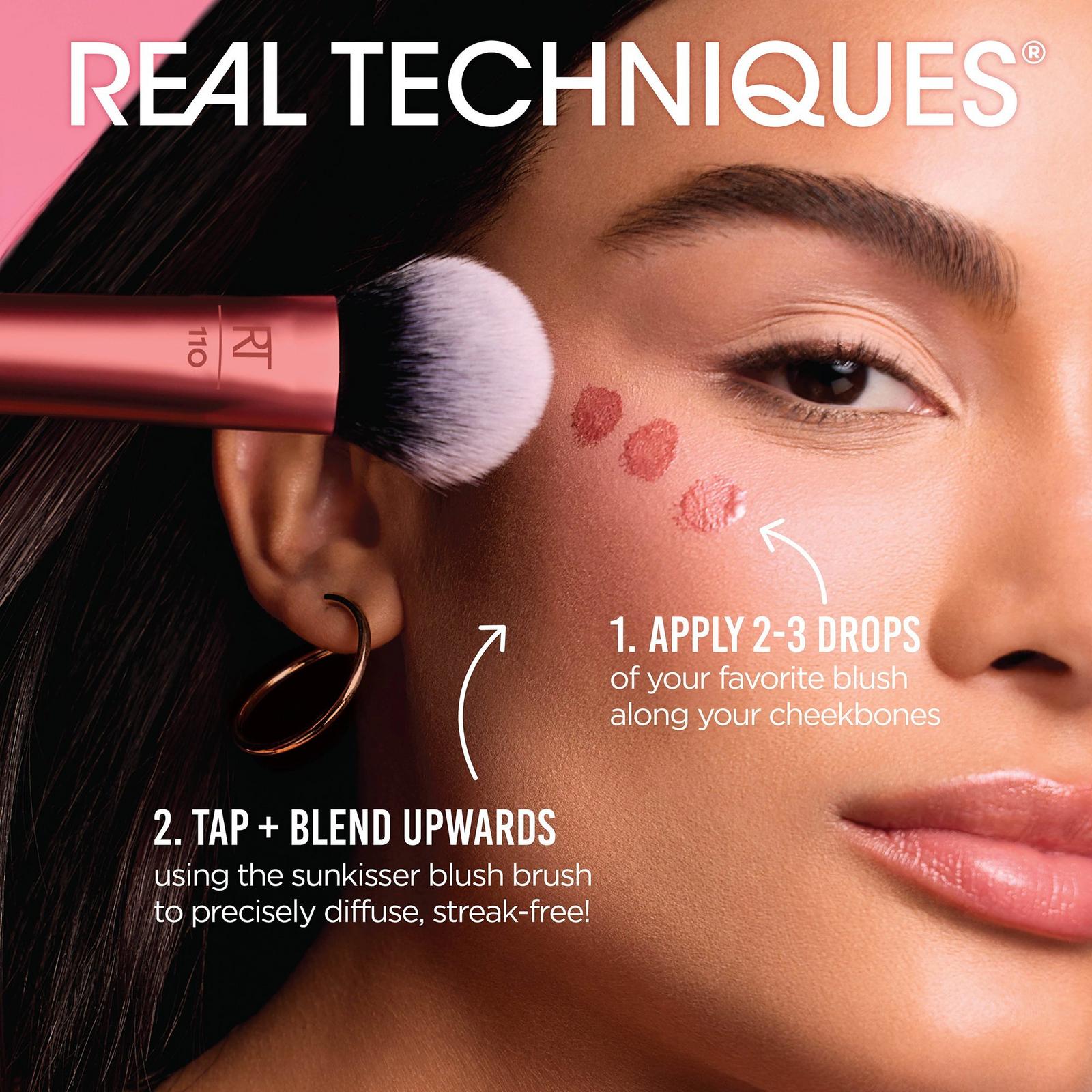 Sunkisser Blush Makeup Brush - Red