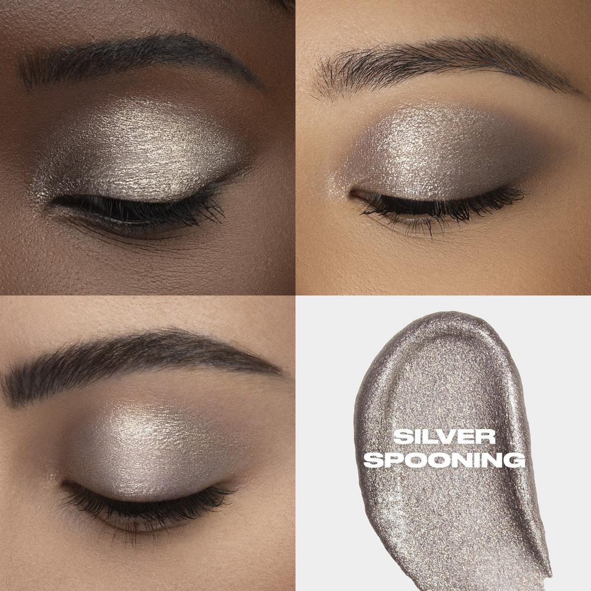 24/7 Glaze-On Liquid Eyeshadow - Silver Spooning
