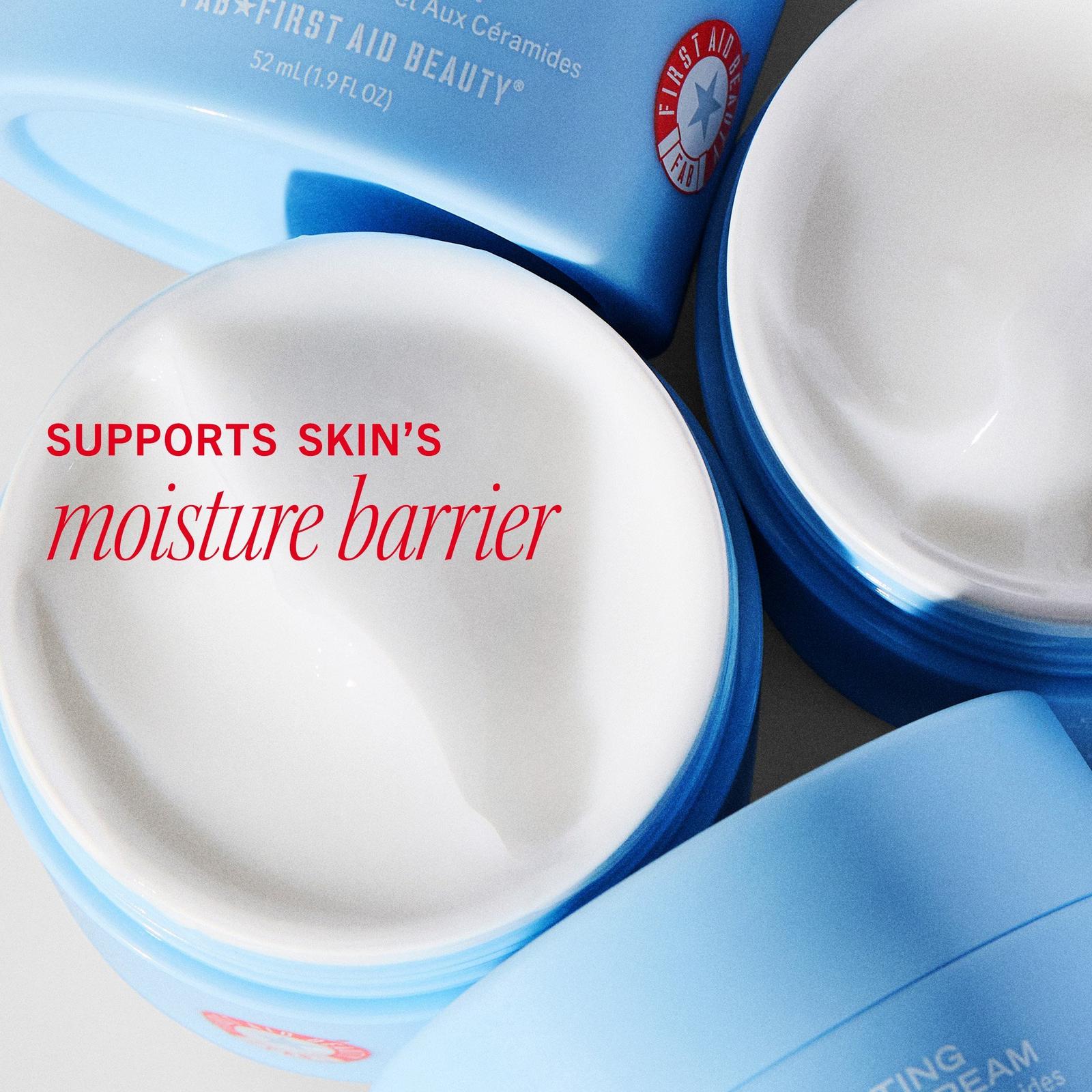 Hydrating Dewy Gel Cream Moisturizer with Hyaluronic Acid +Ceramides