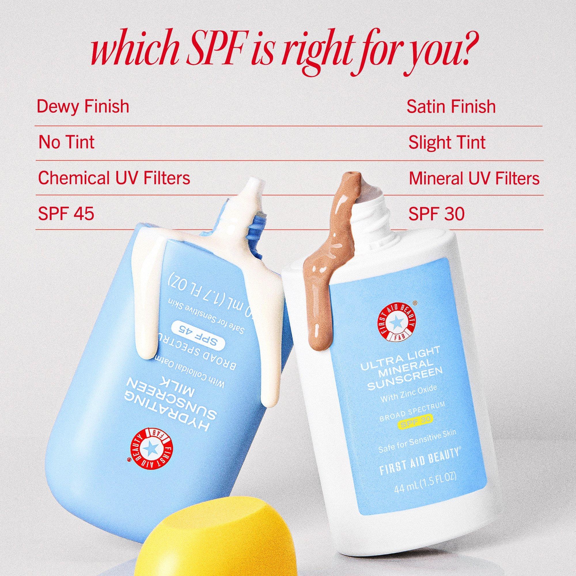 Увлажняющее солнцезащитное молочко First Aid Beauty с коллоидным овсом, SPF 45 — фото 8