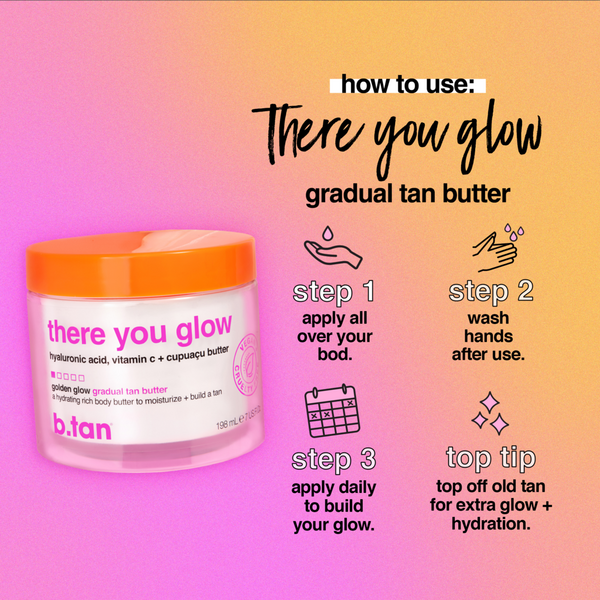b.tan There You Glow Gradual Tan Butter #6