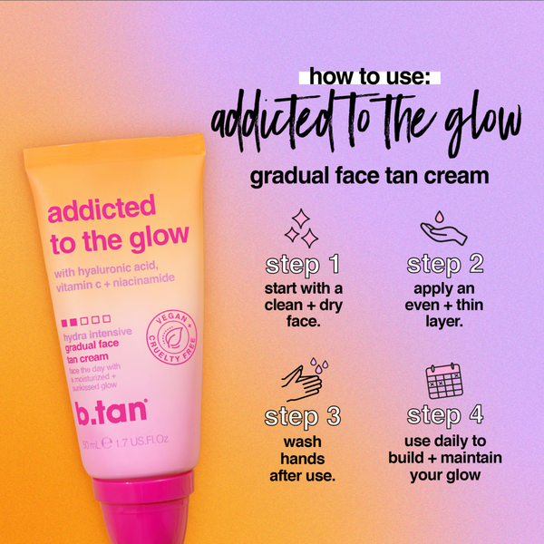 b.tan Addicted To The Glow Gradual Tan Face Cream #7