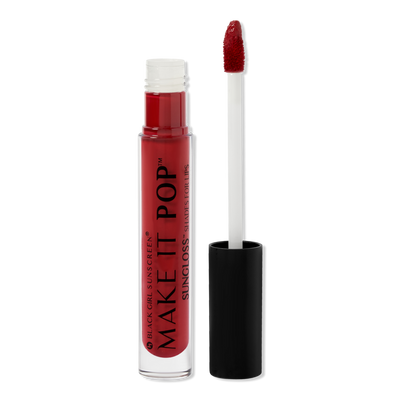 Black Girl Sunscreen Make It Pop Sungloss Shades for Lips SPF 50