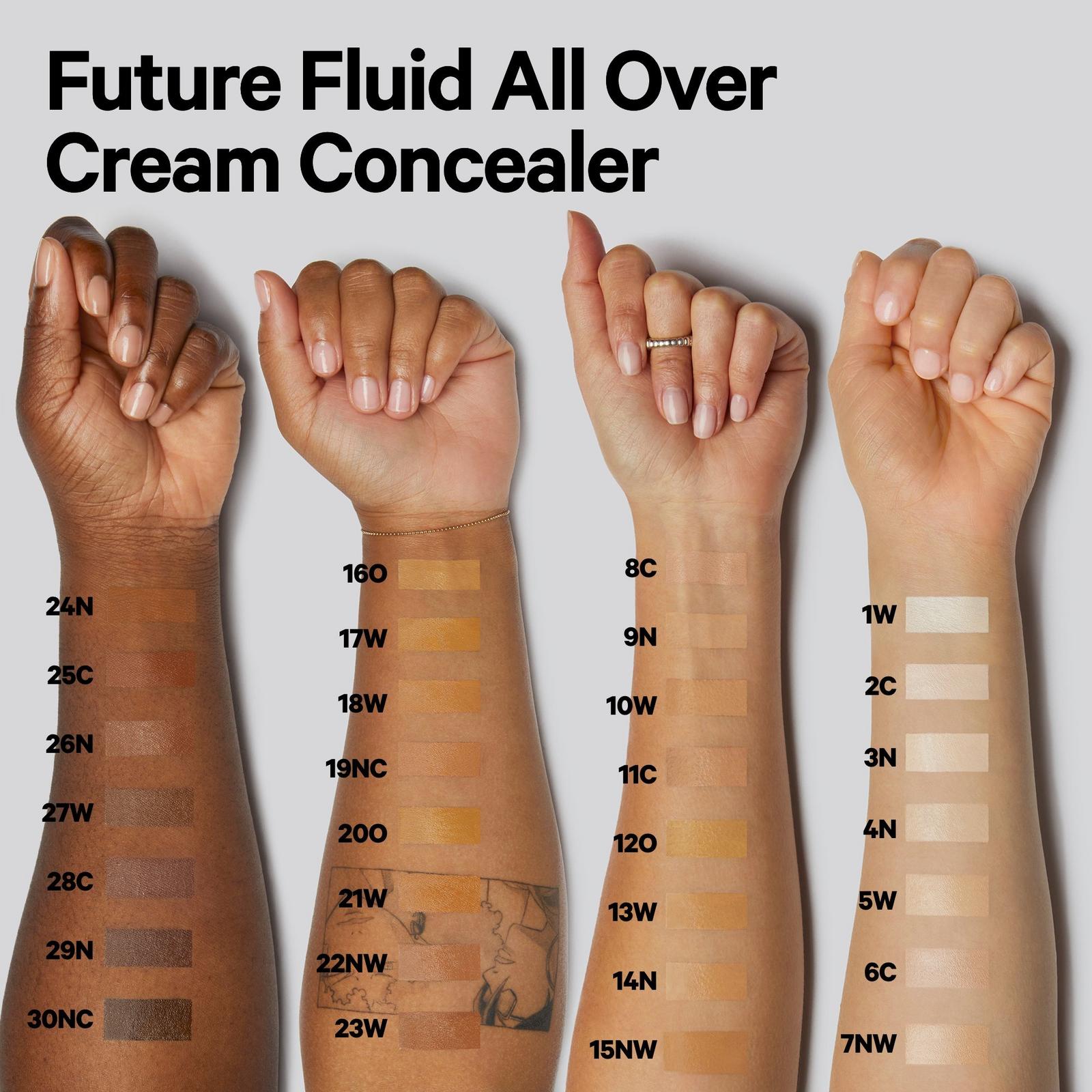 Future Fluid Longwear Hydrating Concealer with Hyaluronic Acid - 9N