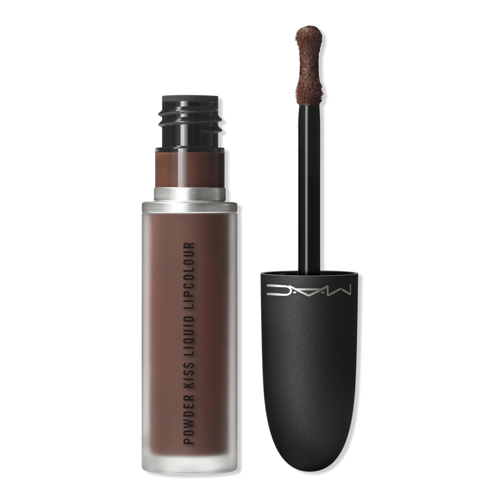 Mac Powder Kiss Liquid Lipcolor Longwear Lipstick - Chestnut In Brown