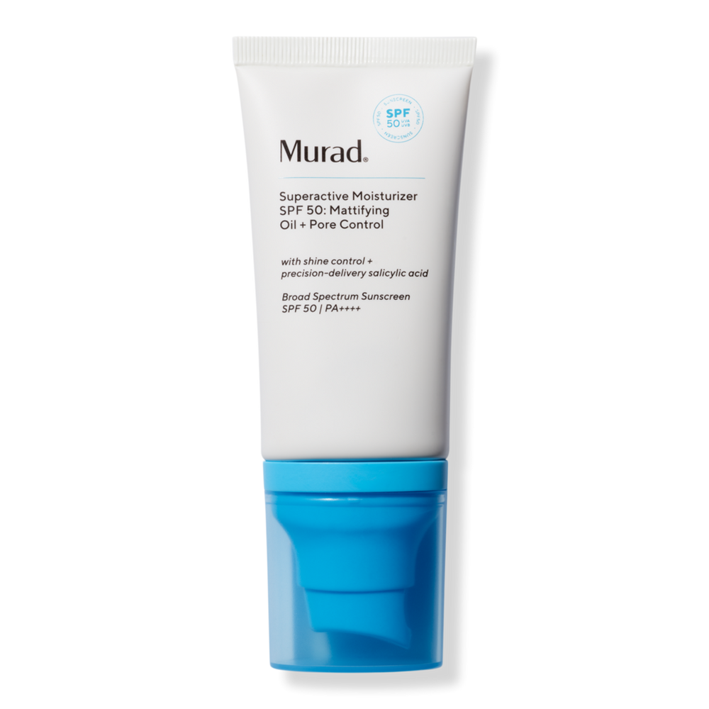 Murad Superactive Mattifying Oil + Pore Control Moisturizer Spf 50