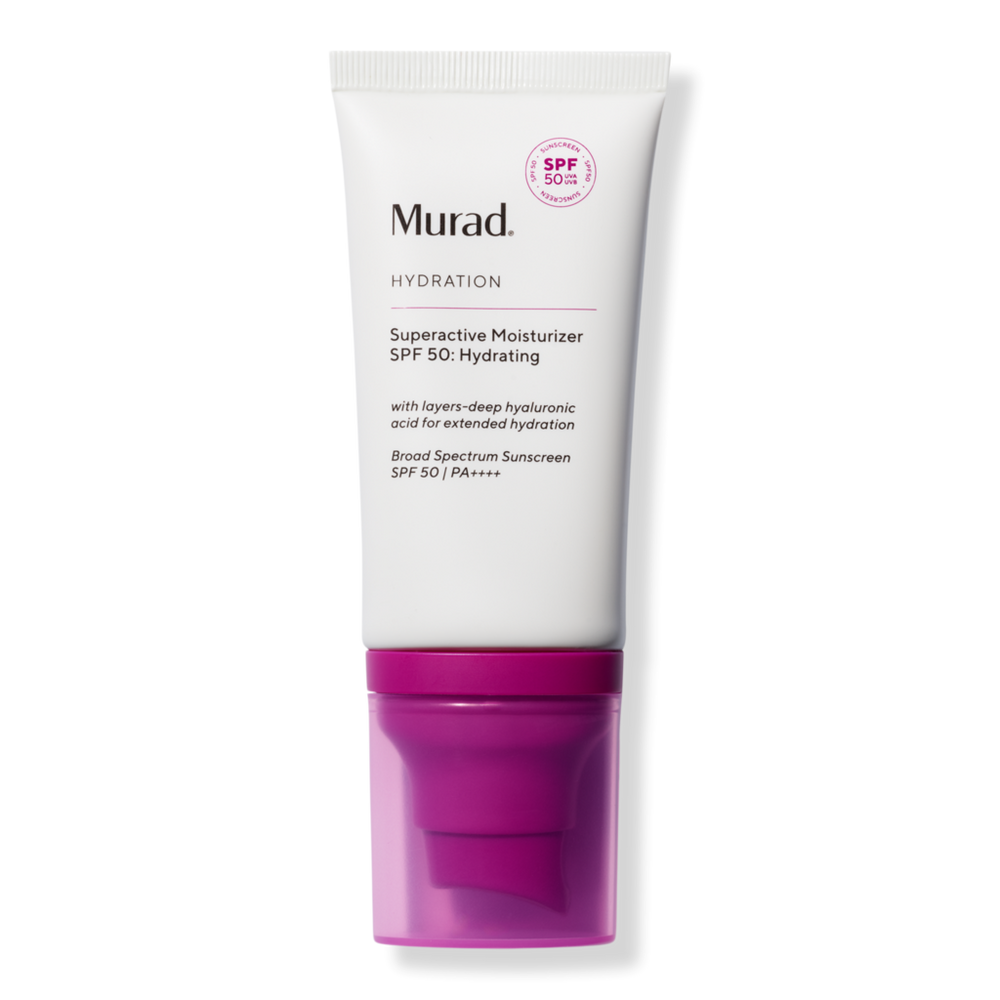 Murad Superactive Deep-hydration Moisturizer Spf 50 With Hyaluronic Acid