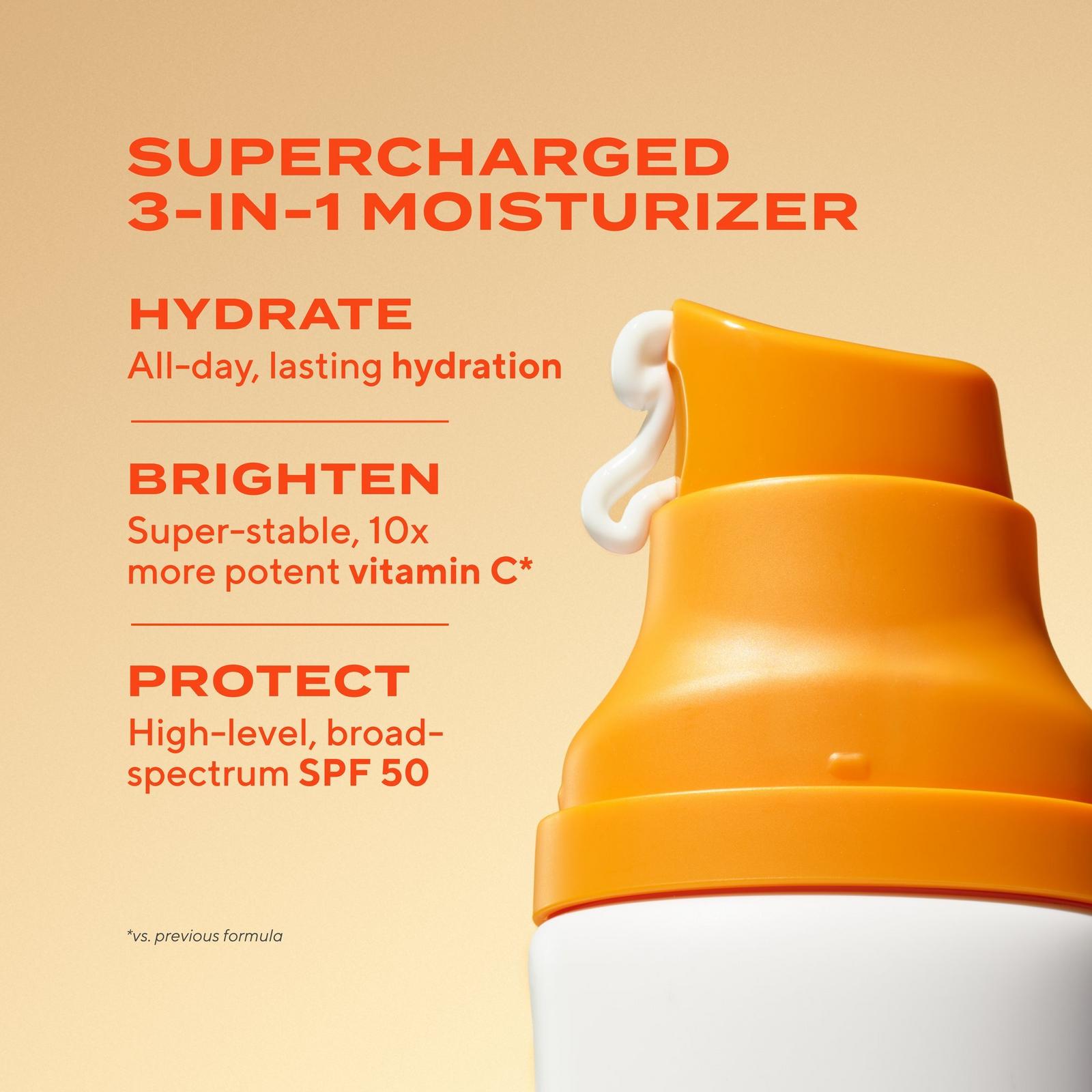 Superactive Brightening Moisturizer SPF 50 with Vitamin C