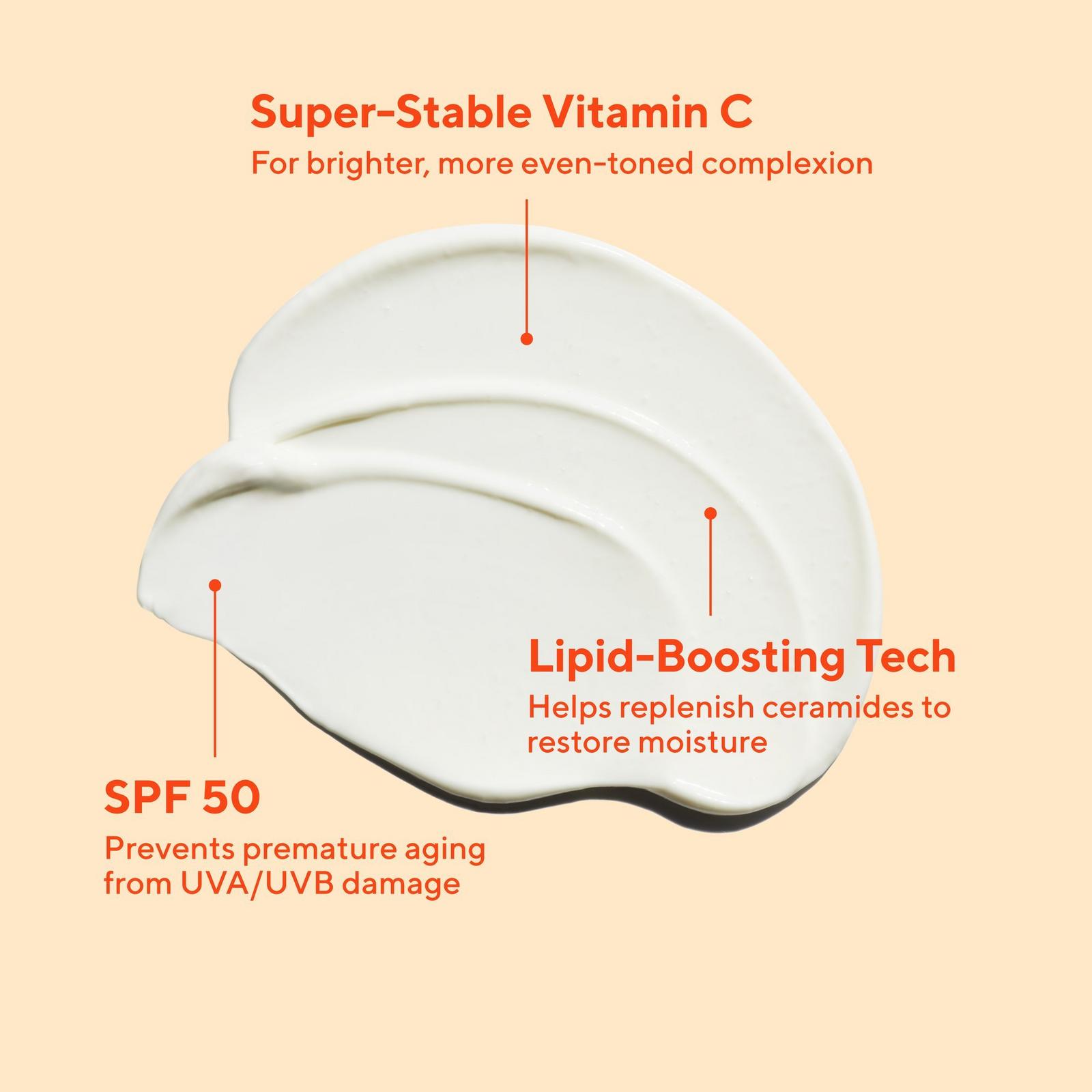 Superactive Brightening Moisturizer SPF 50 with Vitamin C