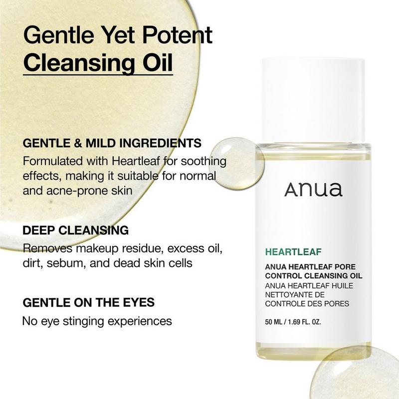 ANUA - 1.69 oz Heartleaf Pore Control Cleansing Oil | Ulta Beauty