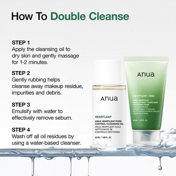 ANUA Travel Size Heartleaf Pore Control Cleansing Oil #8