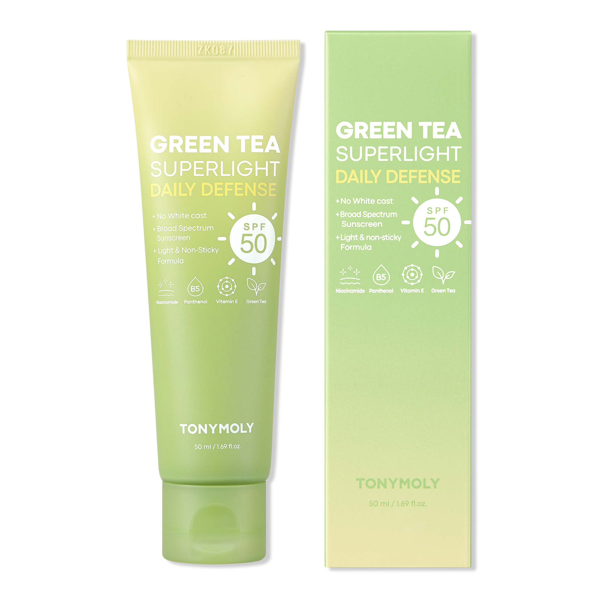 TONYMOLY Green Tea Superlight Daily Defense Sun Screen SPF 50 #1