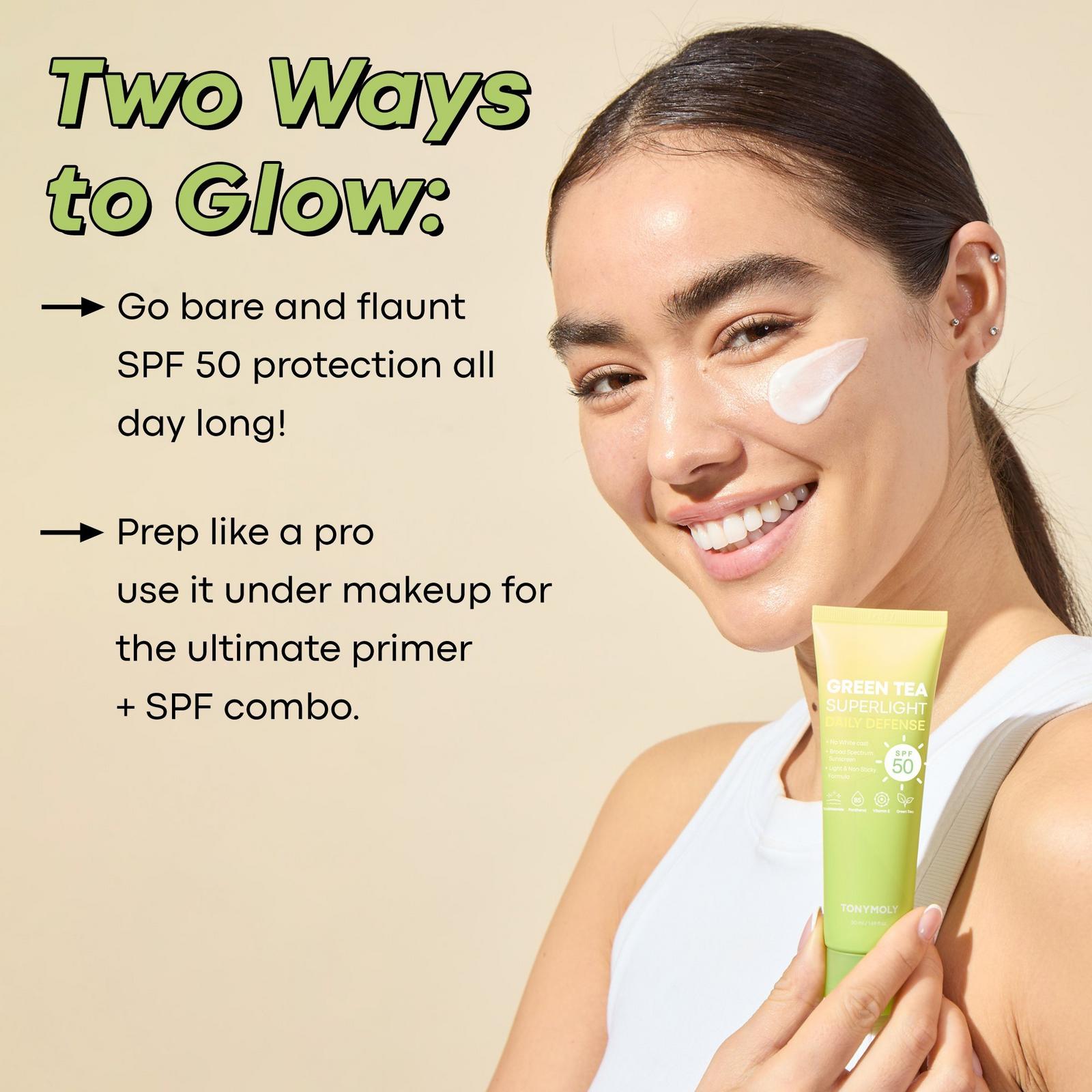 Green Tea Superlight Daily Defense Sun Screen SPF 50