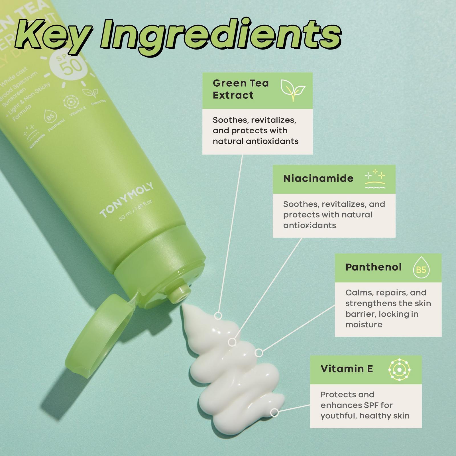 Green Tea Superlight Daily Defense Sun Screen SPF 50