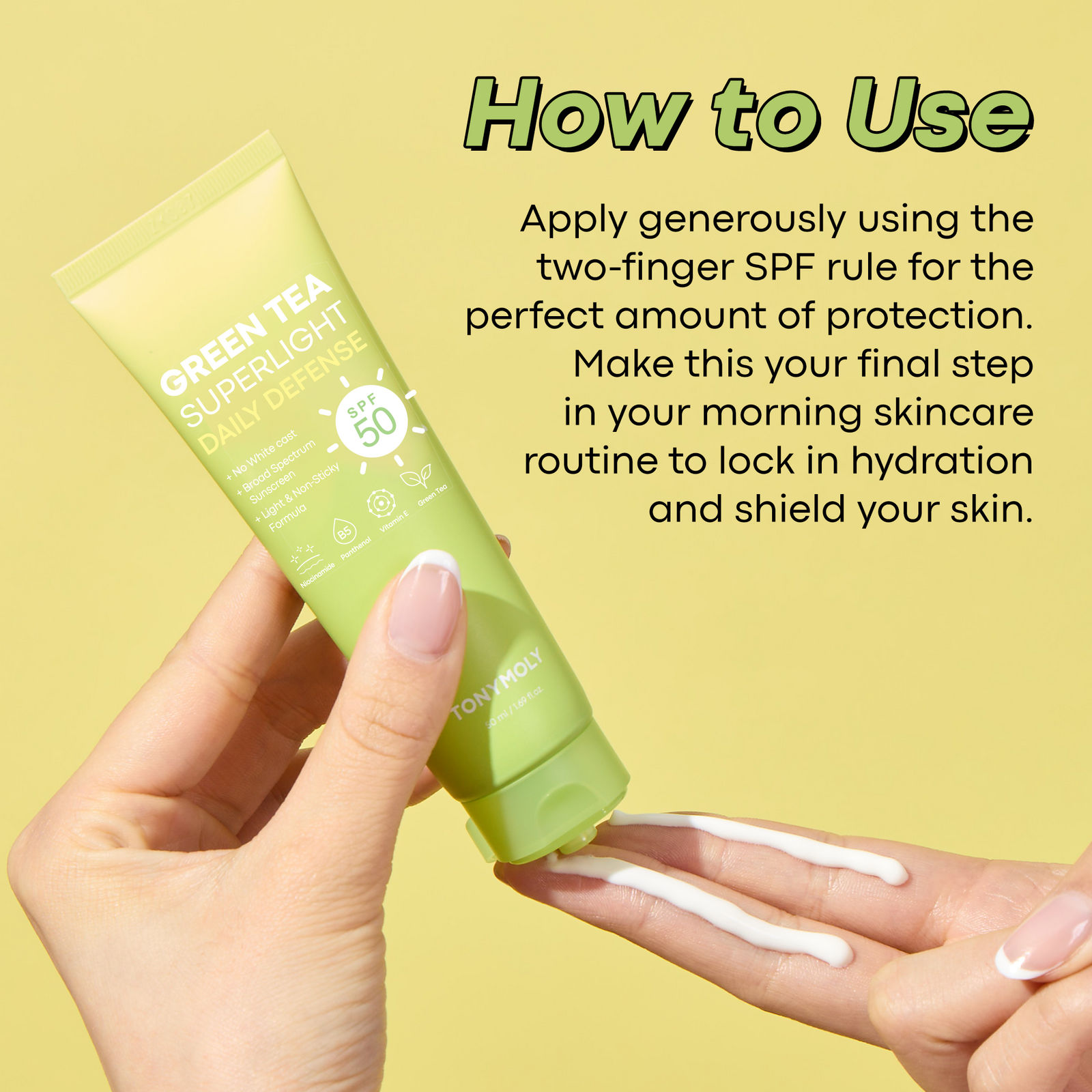 Green Tea Superlight Daily Defense Sun Screen SPF 50