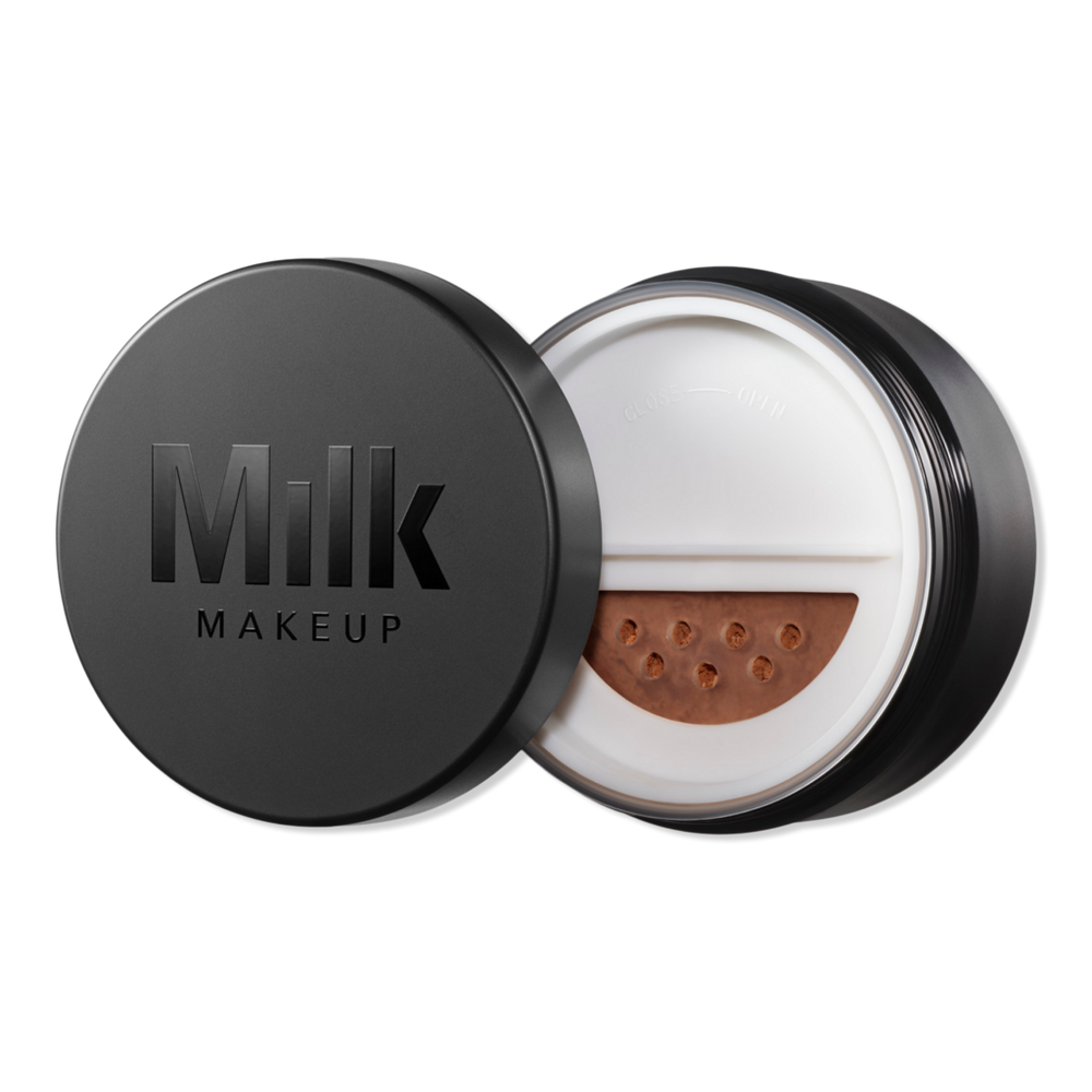 Milk Makeup Pore Eclipse Matte Translucent Talc-free Setting Powder - Rich Deep In Brown