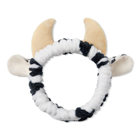 Cow Beauty Routine Spa Headband