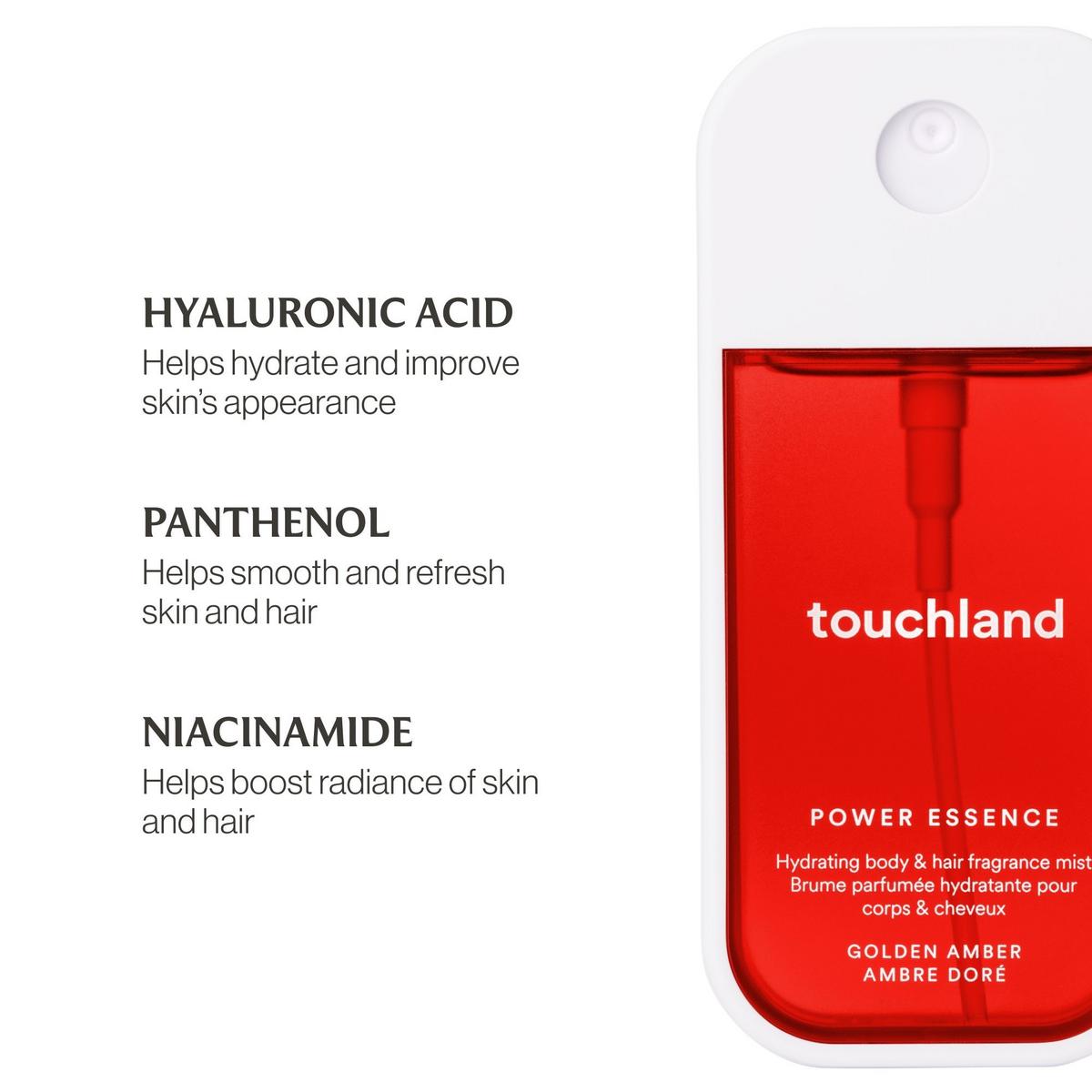 Power Essence Body & Hair Fragrance Mist - Golden Amber
