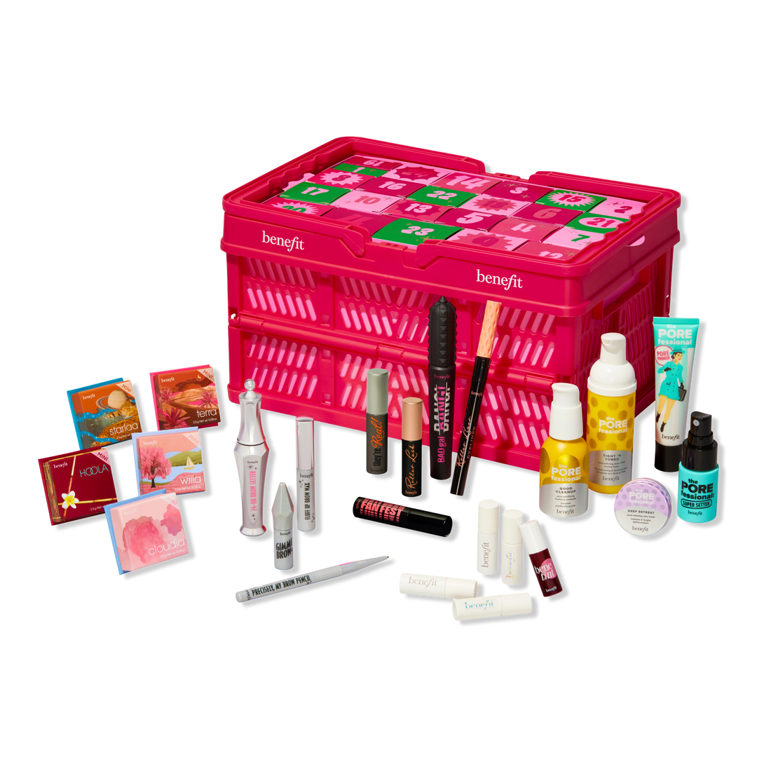 Benefit Cosmetics The Gorgeous Grocer Holiday Advent Calendar #1