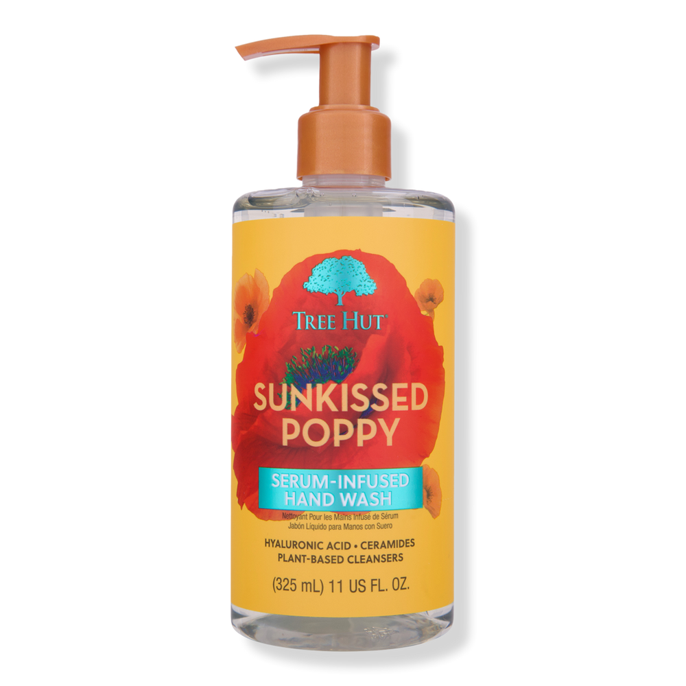 Tree Hut Serum-infused Hand Wash - Sunkissed Poppy