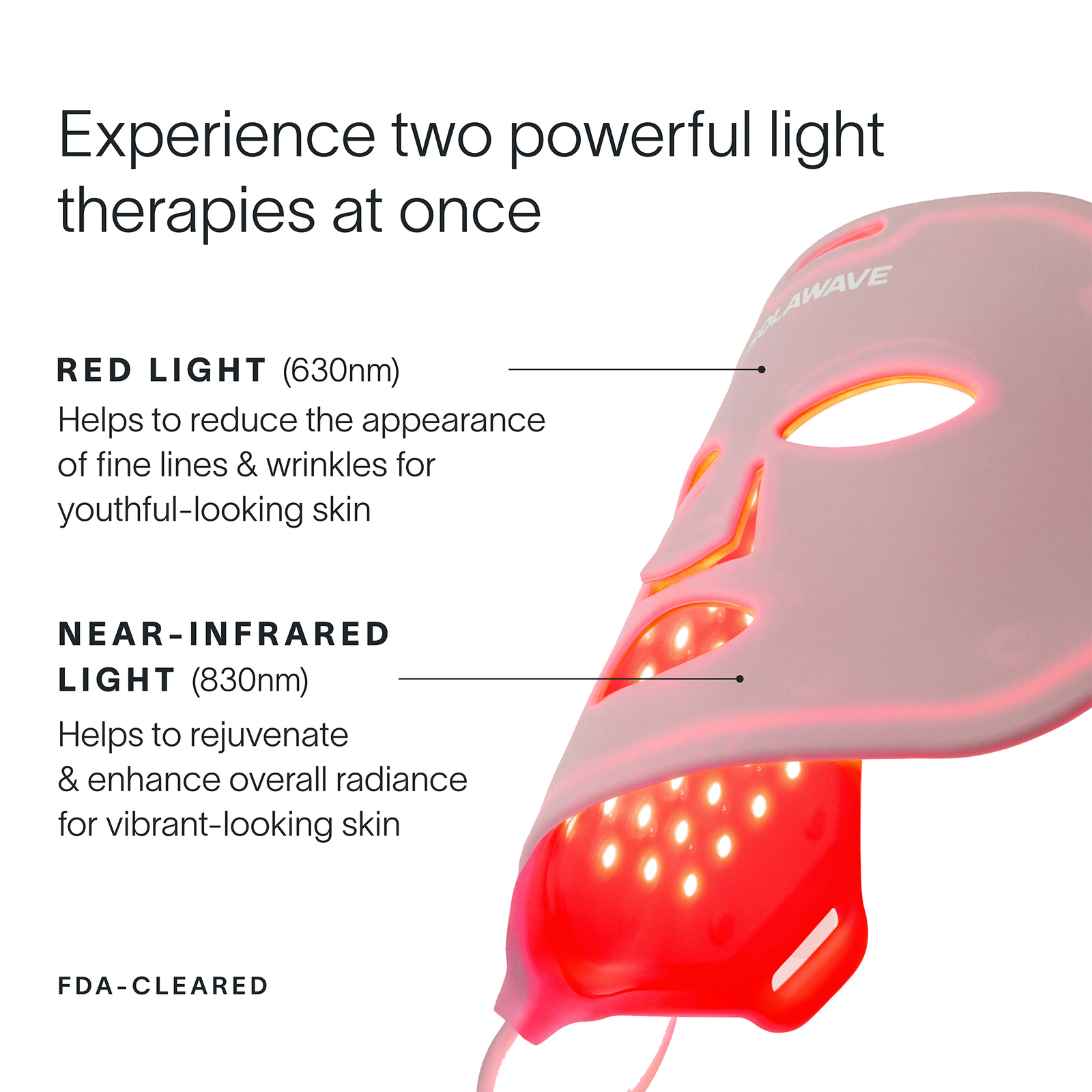 Wrinkle Retreat Light Therapy Face Mask