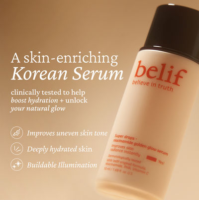Super Drops Niacinamide and Vitamin C Golden Glow Serum