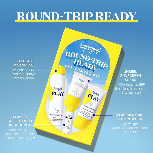 Supergoop! Round-Trip Ready SPF Travel Kit #2