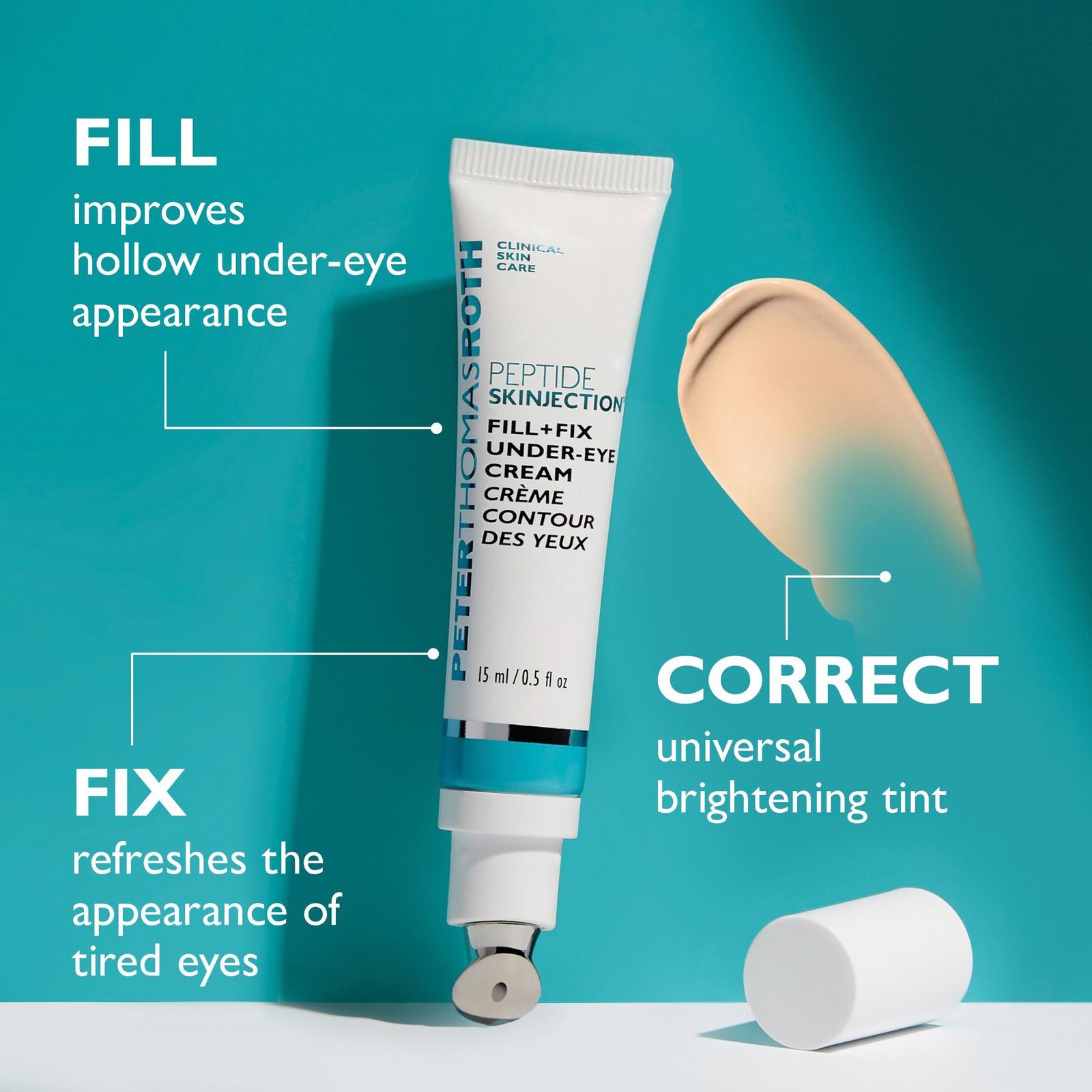 Peptide Skinjection Fill + Fix Under-Eye Cream