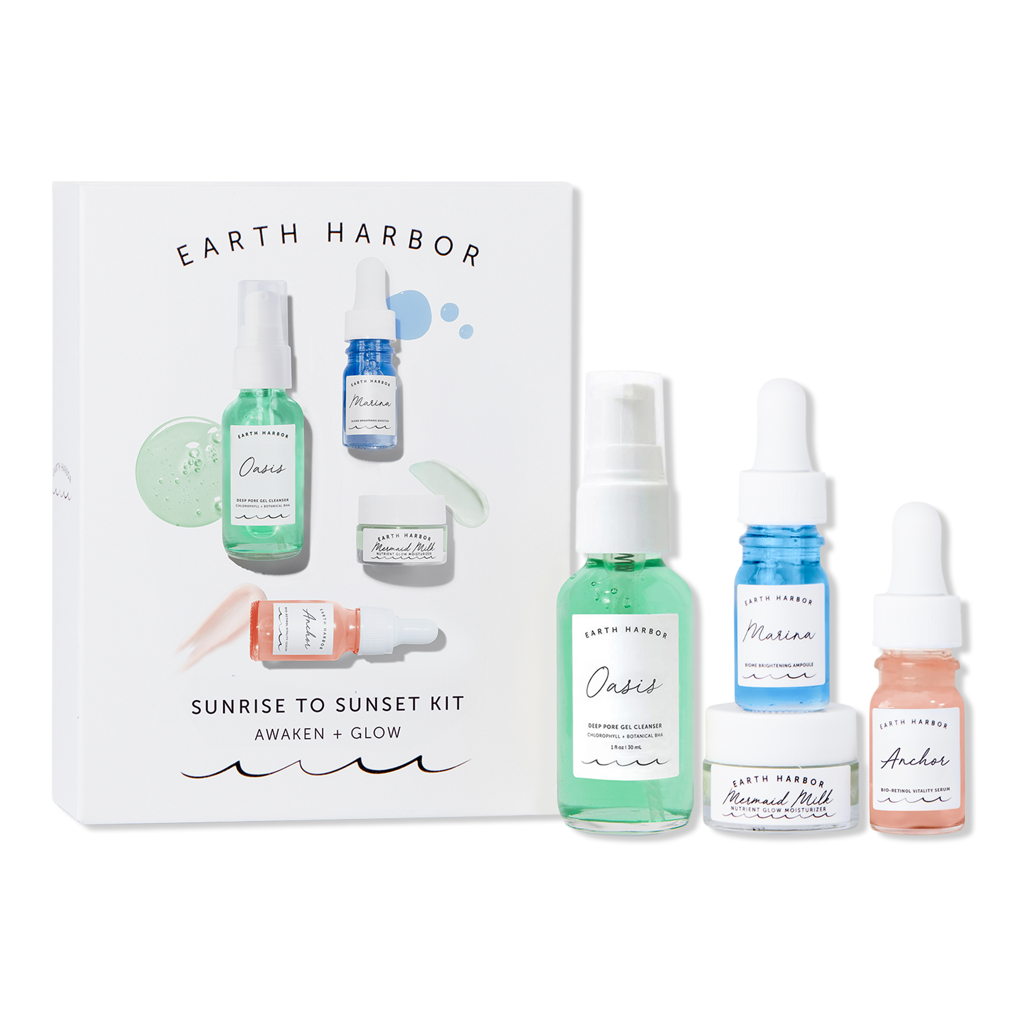 Earth Harbor Sunrise to Sunset Natural Skincare Kit #1