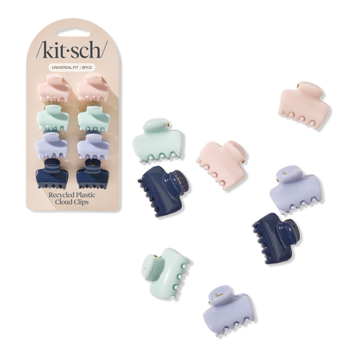 BKLUSH AIR LUSH Night Clawスポーツグリップセット新品 Kitsch Large Flat Cloud Hair Claw Clip - Blue Orchid : Target