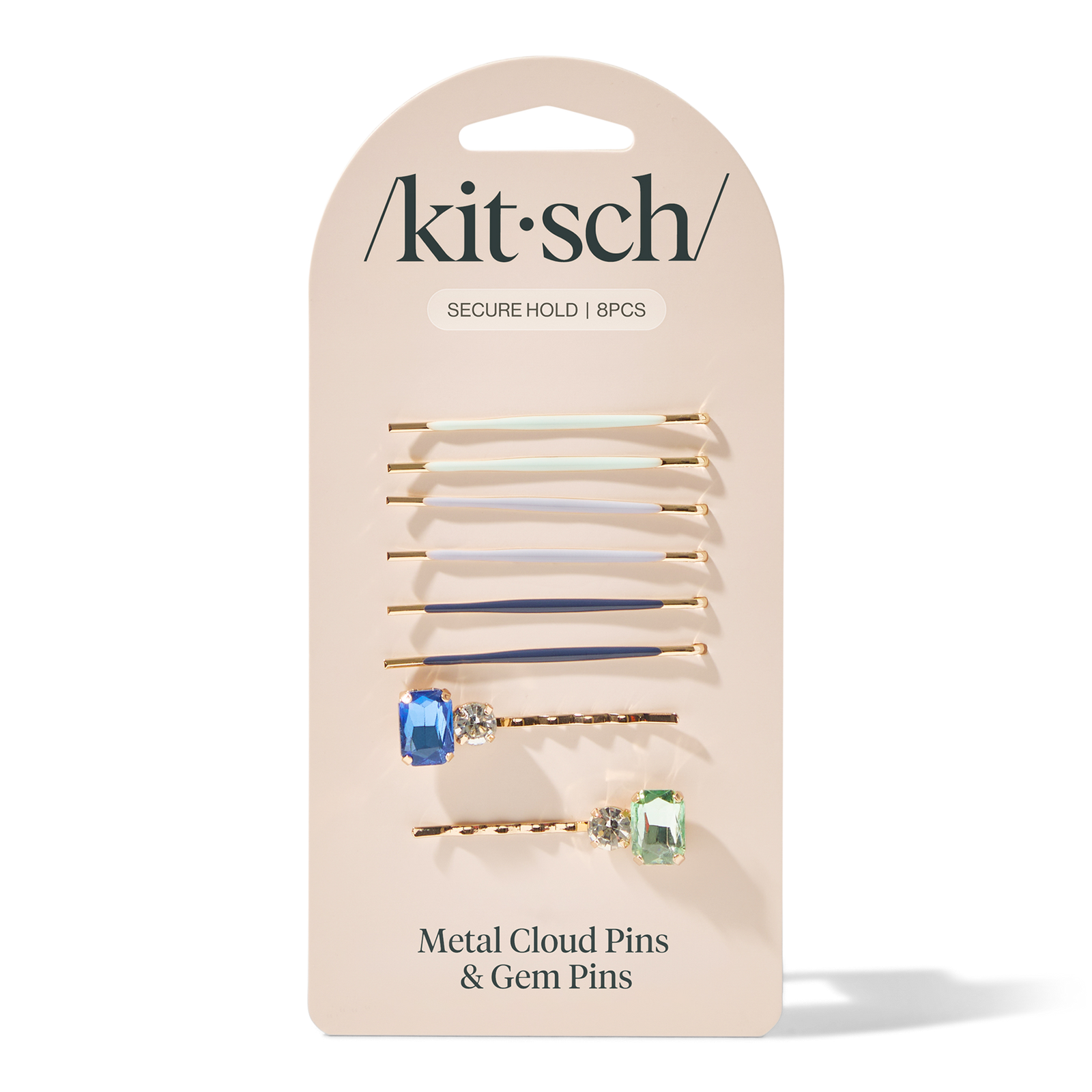 Cloud & Gem Bobby Pins 8 Piece Set - Garden Bouquet