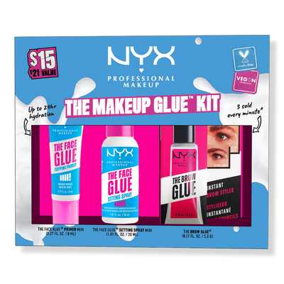 NYX Professional Makeup The Face and Brow Glue Kit