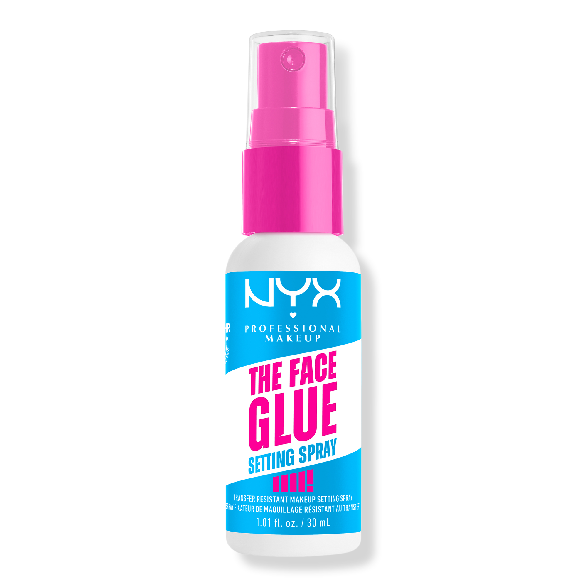 NYX Professional Makeup The Face Glue Gripping Setting Spray Travel Size #1