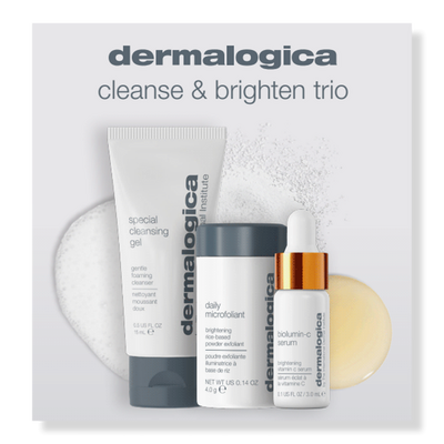 Dermalogica Free Cleanse & Brighten Trio with $65 brand purchase