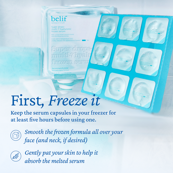 belif Super Drops Multi-7 Hyaluronic Frozen Serum #5