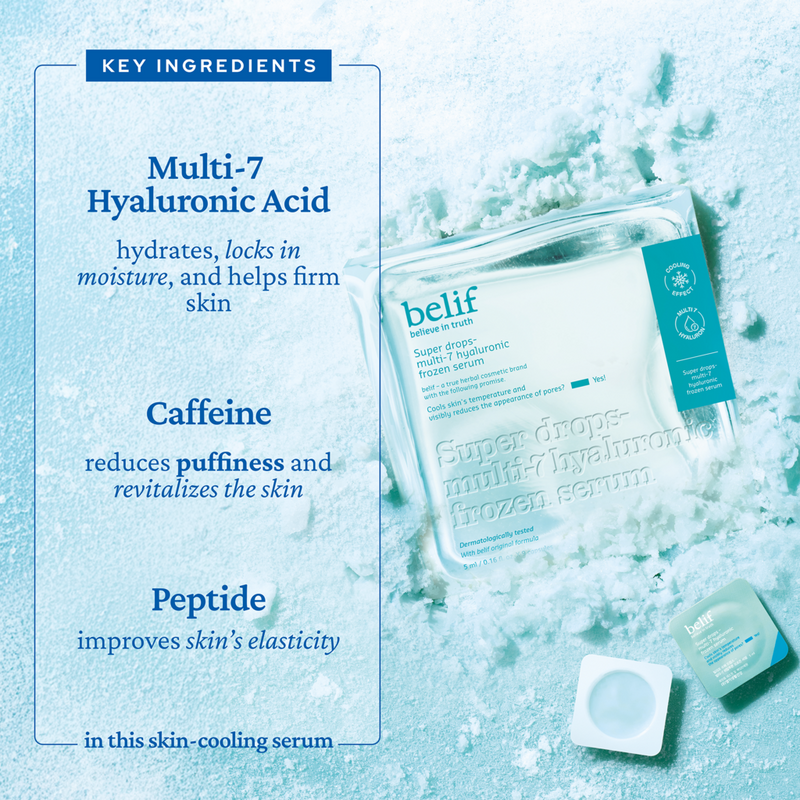 belif - Super Drops Multi-7 Hyaluronic Frozen Serum | Ulta Beauty