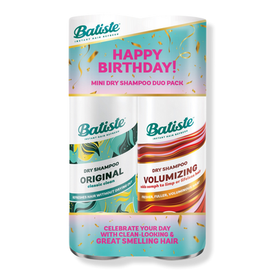 Ulta Beauty Rewards Birthday Gift - Batiste Original & Volumizing Dry Shampoo Duo travel size