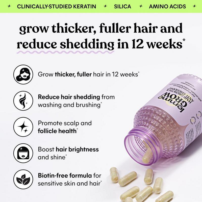 Lemme - Grow: Hair Growth & Anti-Shedding Capsules | Ulta Beauty