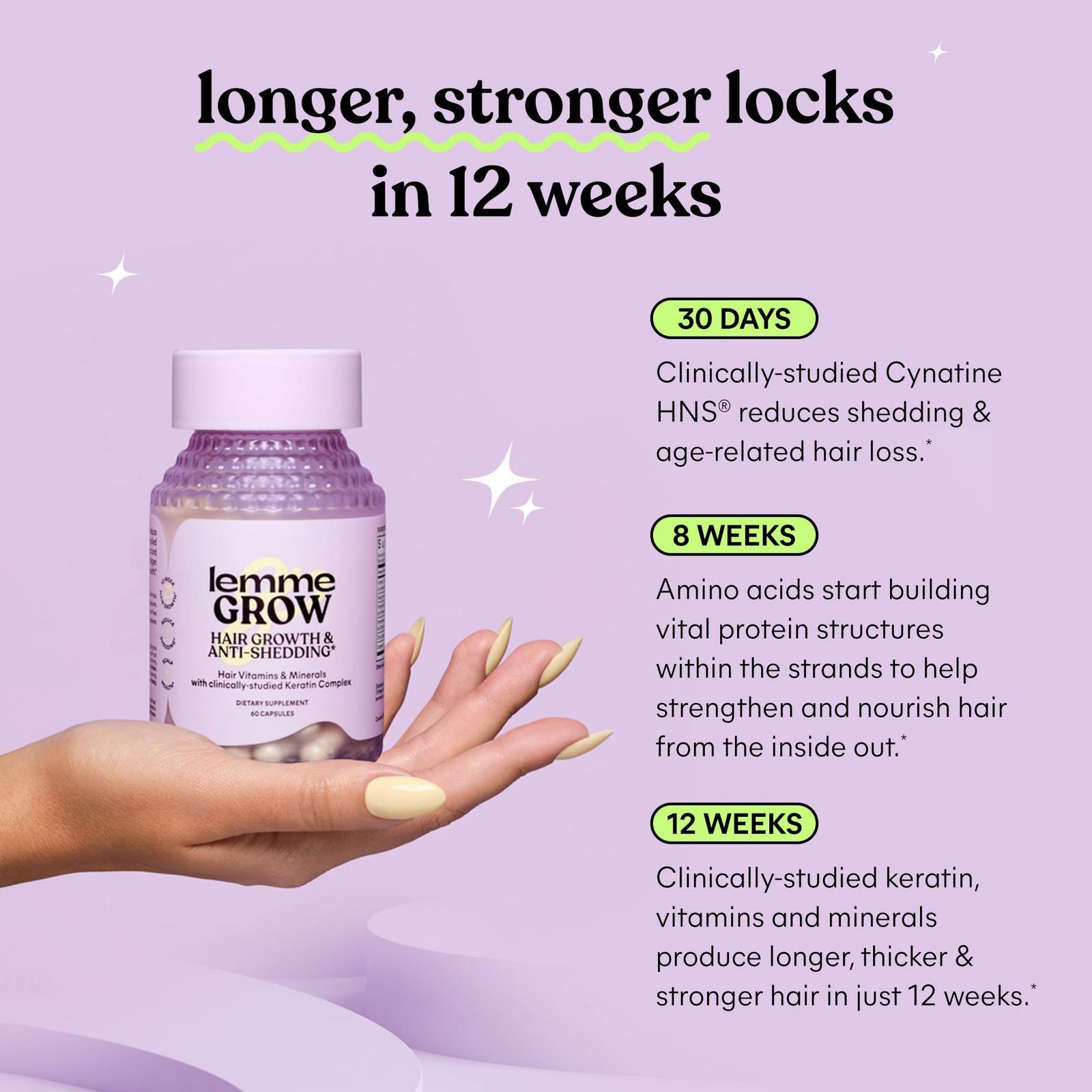 Grow: Hair Growth & Anti-Shedding Capsules
