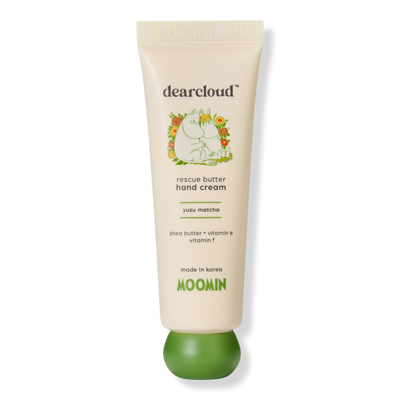 dearcloud Moomin: Rescue Butter Hand Cream - Yuzu Matcha