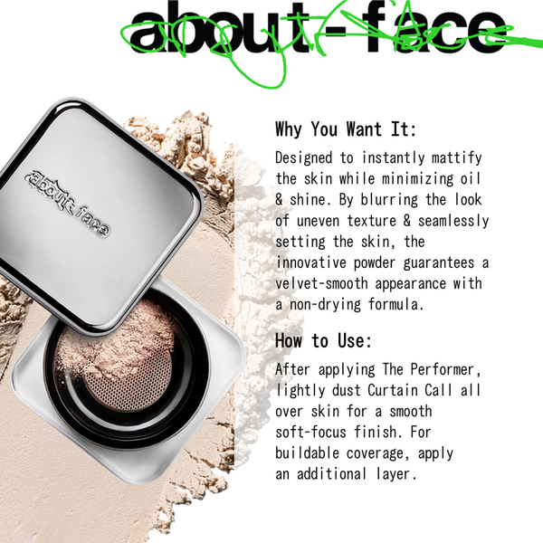 about-face Curtain Call - Set & Smooth Loose Powder #5