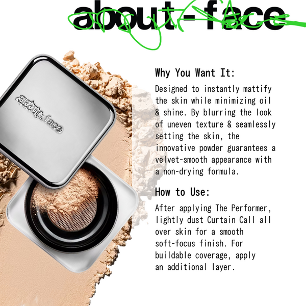 about-face Curtain Call - Set & Smooth Loose Powder #5