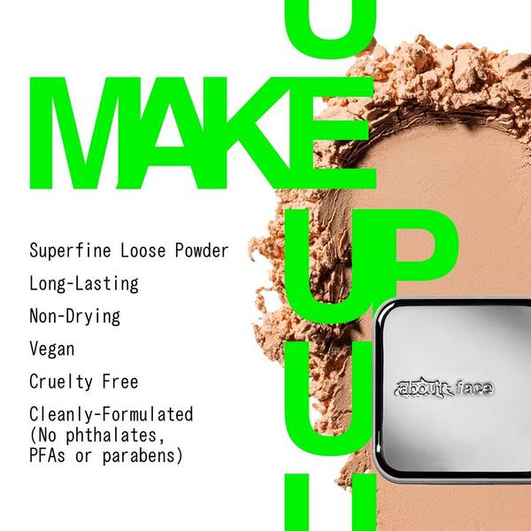 about-face Curtain Call - Set & Smooth Loose Powder #4