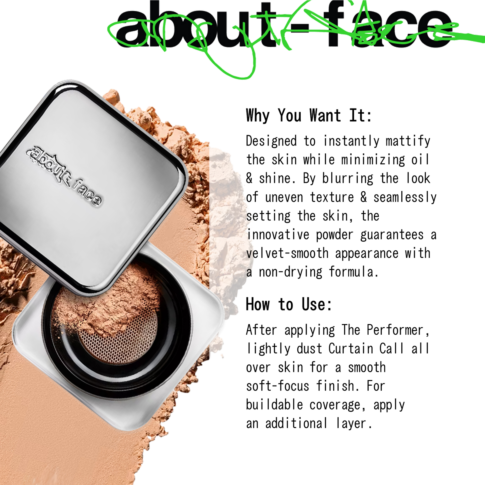 Curtain Call - Set & Smooth Loose Powder - Draped