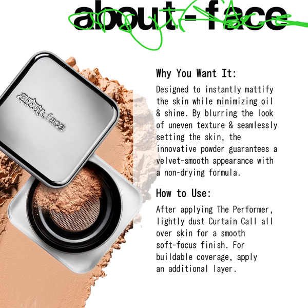 about-face Curtain Call - Set & Smooth Loose Powder #5