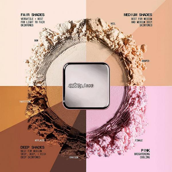 about-face Curtain Call - Set & Smooth Loose Powder #7