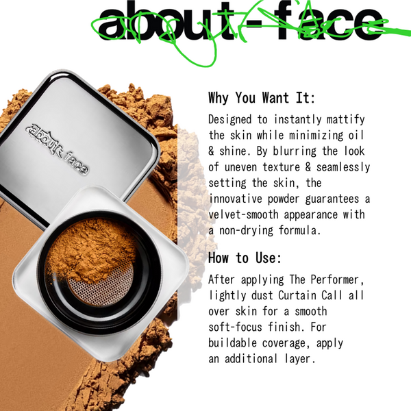 about-face Curtain Call - Set & Smooth Loose Powder #5