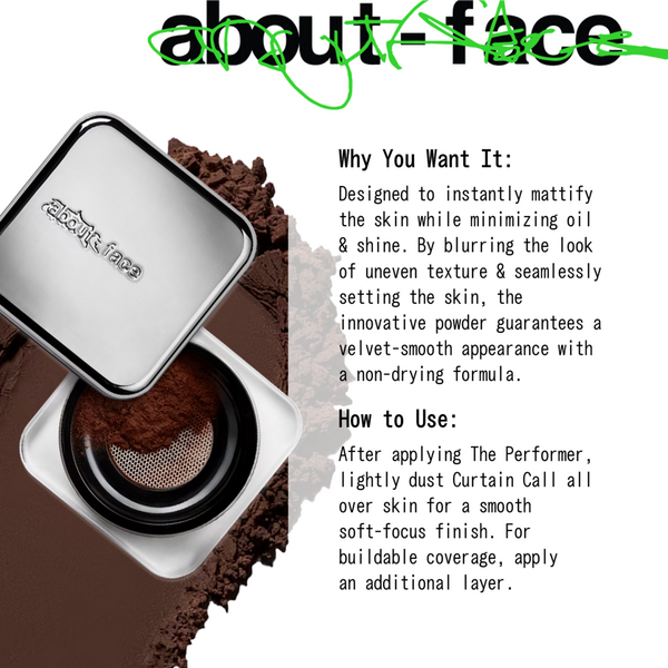 about-face Curtain Call - Set & Smooth Loose Powder #5