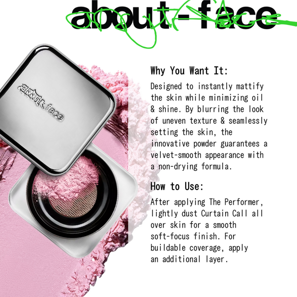 about-face Curtain Call - Set & Smooth Loose Powder #5
